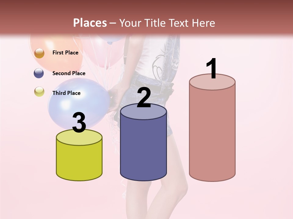 European Helium Lovely PowerPoint Template