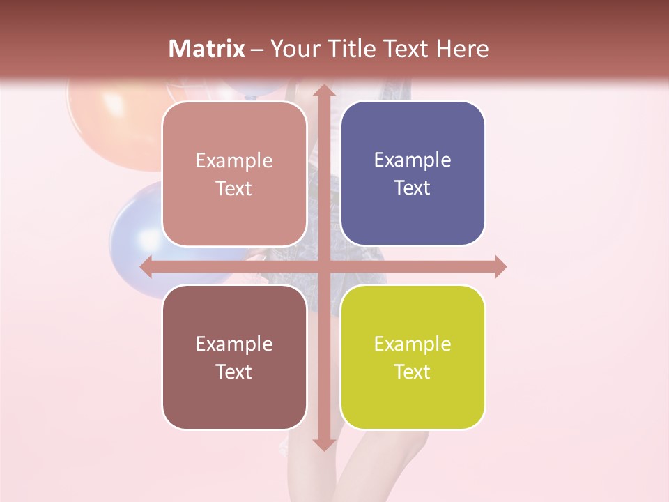 European Helium Lovely PowerPoint Template