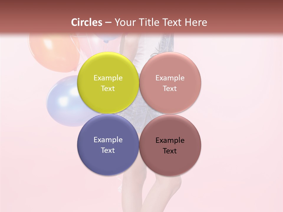 European Helium Lovely PowerPoint Template