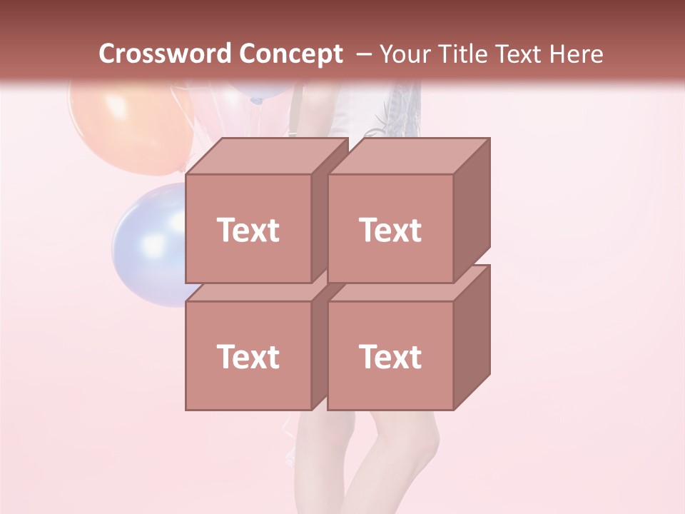 European Helium Lovely PowerPoint Template