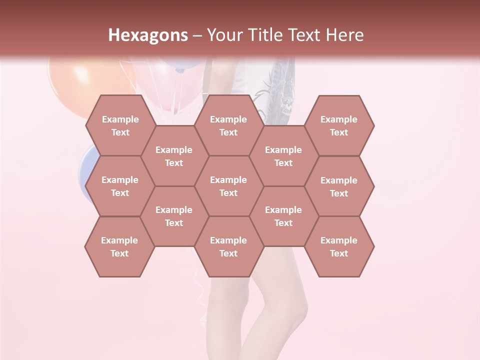 European Helium Lovely PowerPoint Template