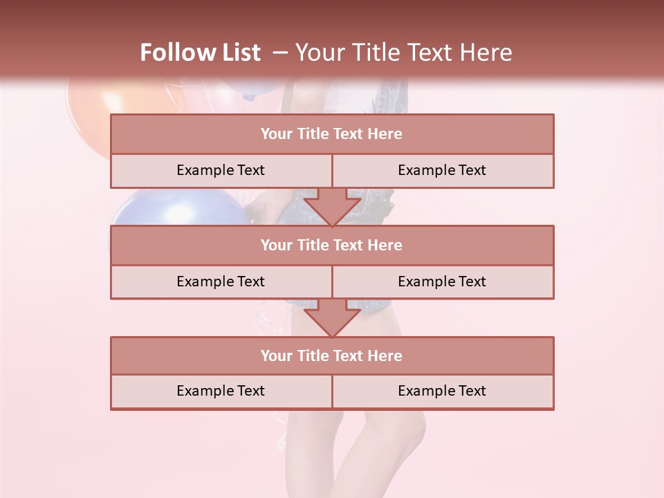 European Helium Lovely PowerPoint Template