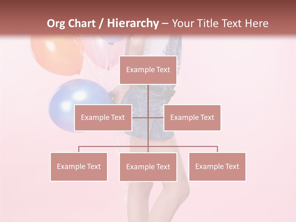 European Helium Lovely PowerPoint Template