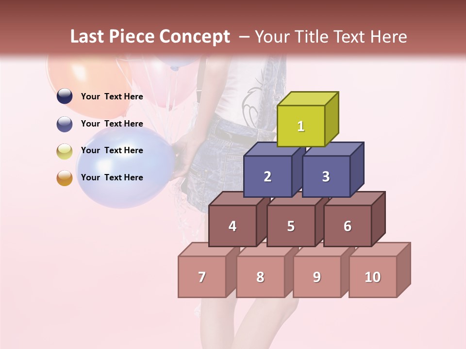 European Helium Lovely PowerPoint Template