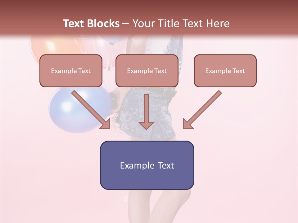 European Helium Lovely PowerPoint Template