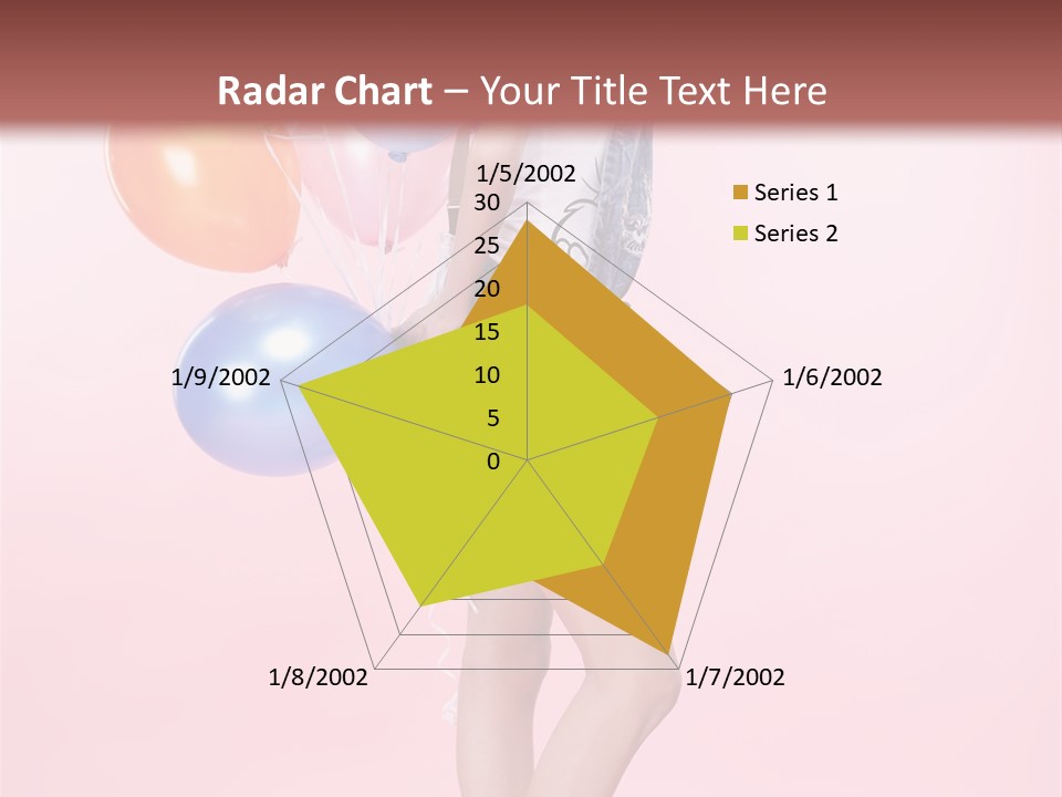 European Helium Lovely PowerPoint Template