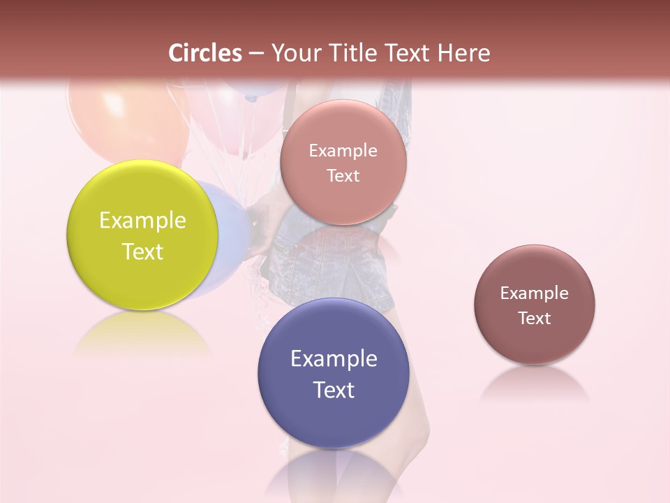 European Helium Lovely PowerPoint Template