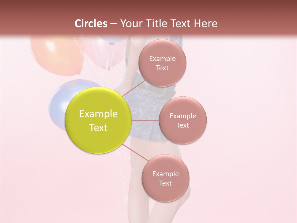 European Helium Lovely PowerPoint Template