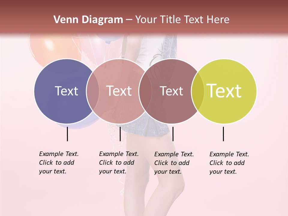European Helium Lovely PowerPoint Template