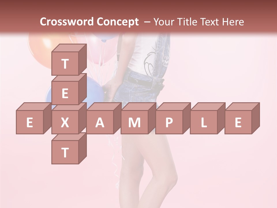 European Helium Lovely PowerPoint Template