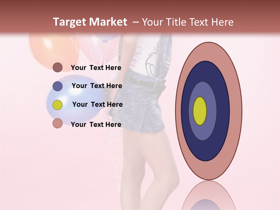 European Helium Lovely PowerPoint Template