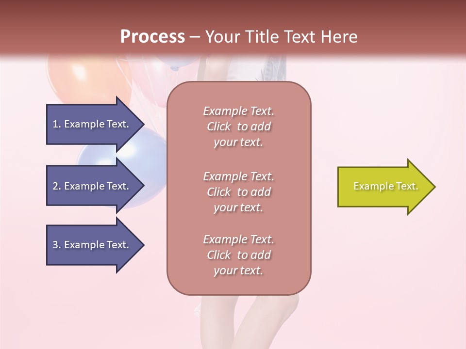 European Helium Lovely PowerPoint Template