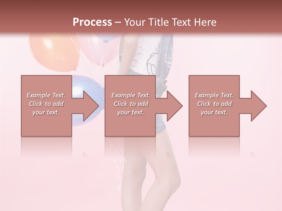 European Helium Lovely PowerPoint Template
