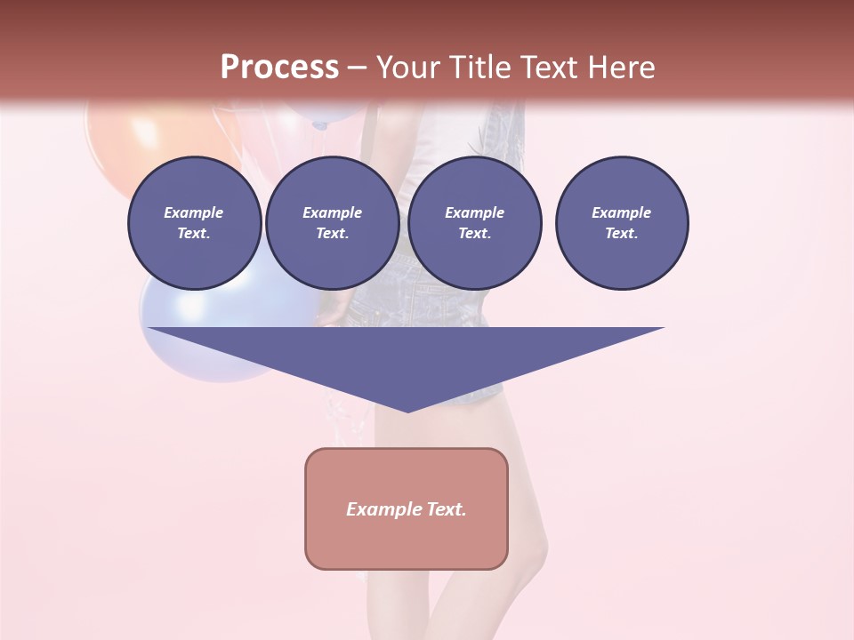 European Helium Lovely PowerPoint Template