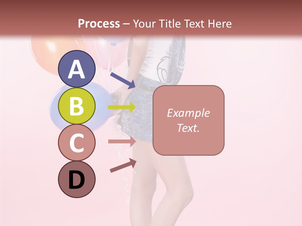 European Helium Lovely PowerPoint Template