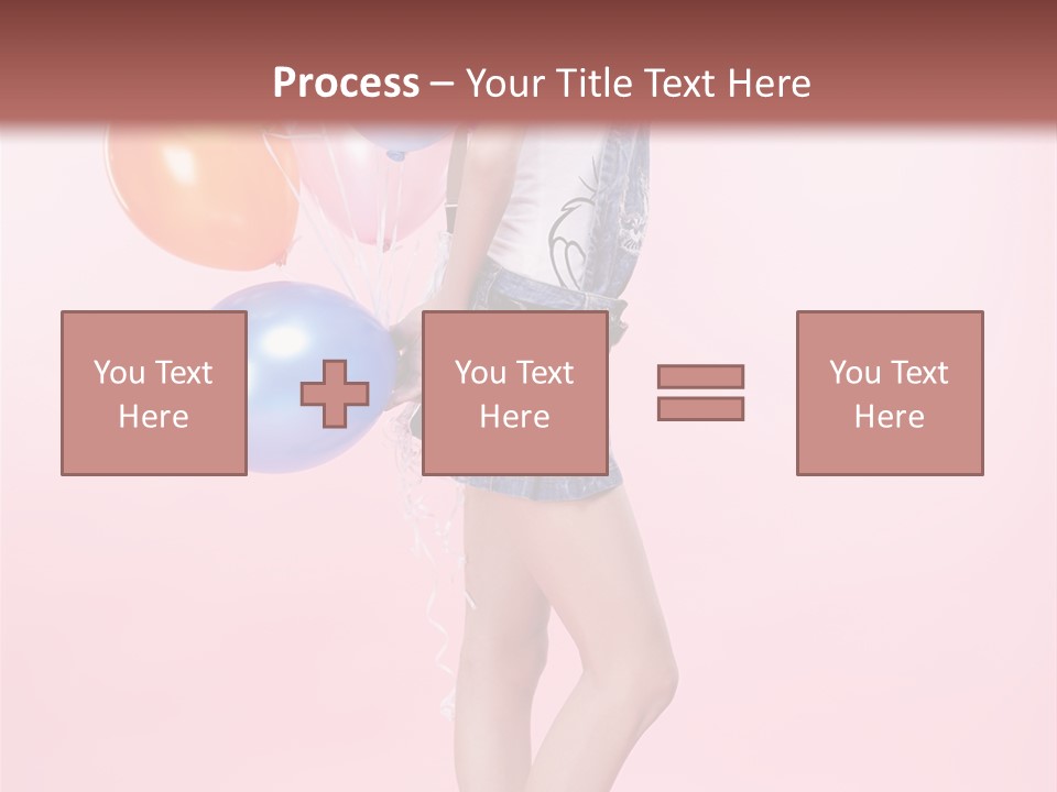 European Helium Lovely PowerPoint Template