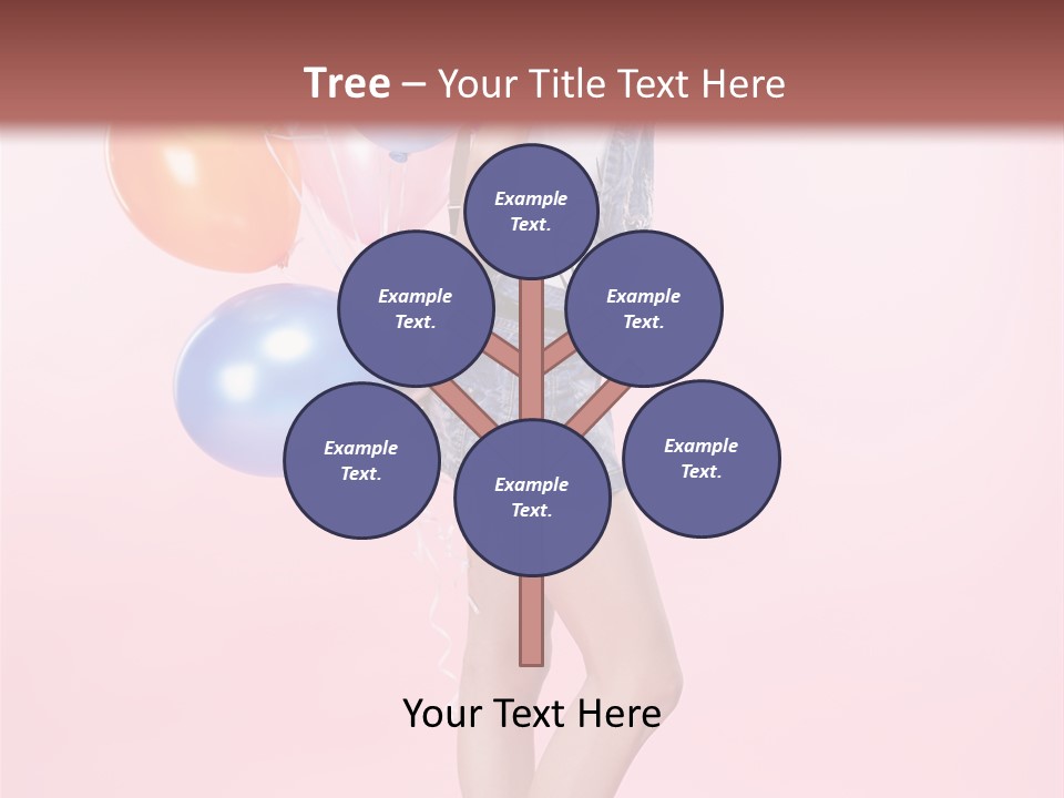 European Helium Lovely PowerPoint Template