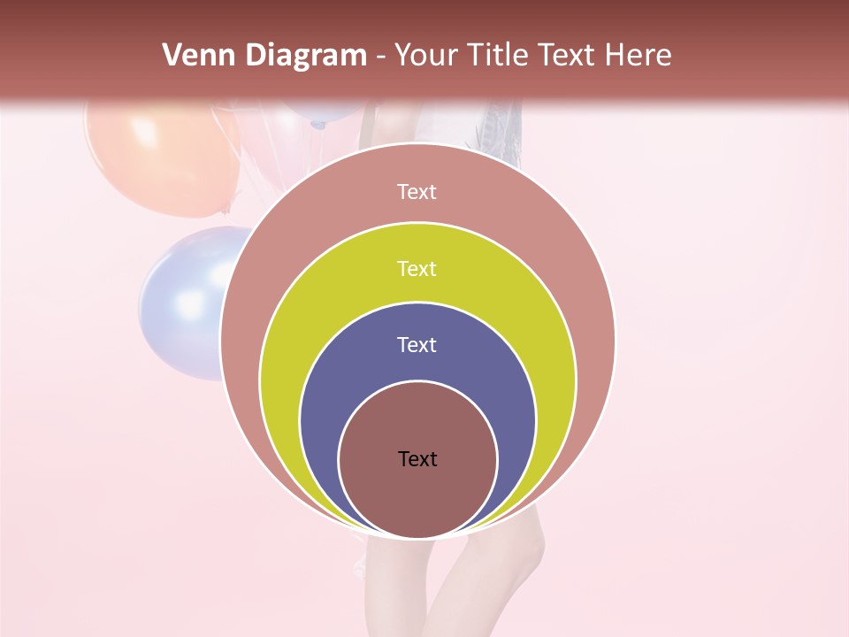 European Helium Lovely PowerPoint Template