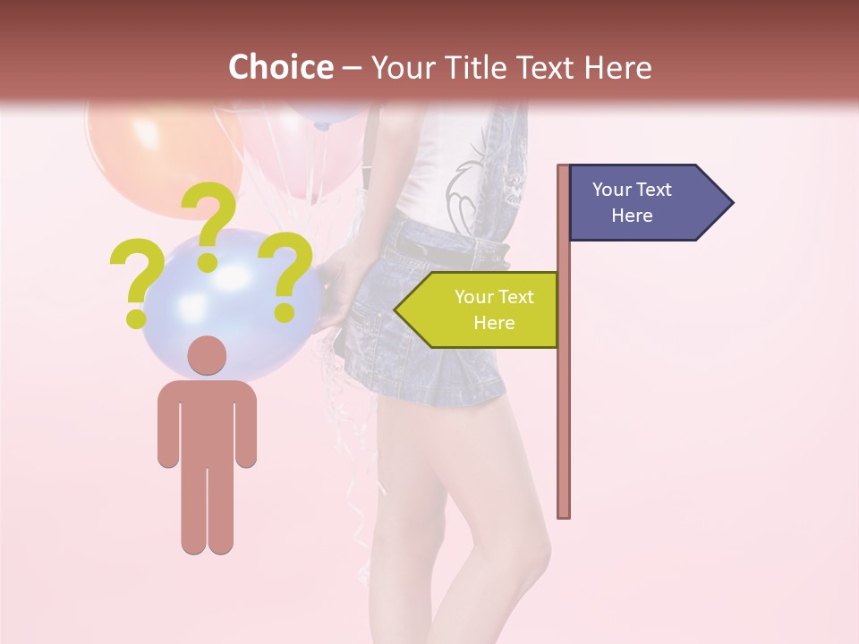 European Helium Lovely PowerPoint Template