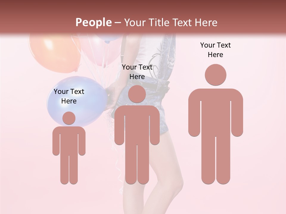 European Helium Lovely PowerPoint Template