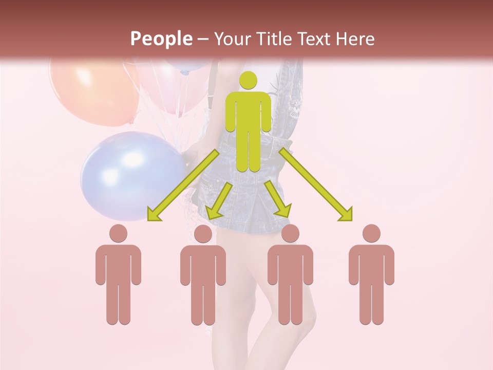 European Helium Lovely PowerPoint Template