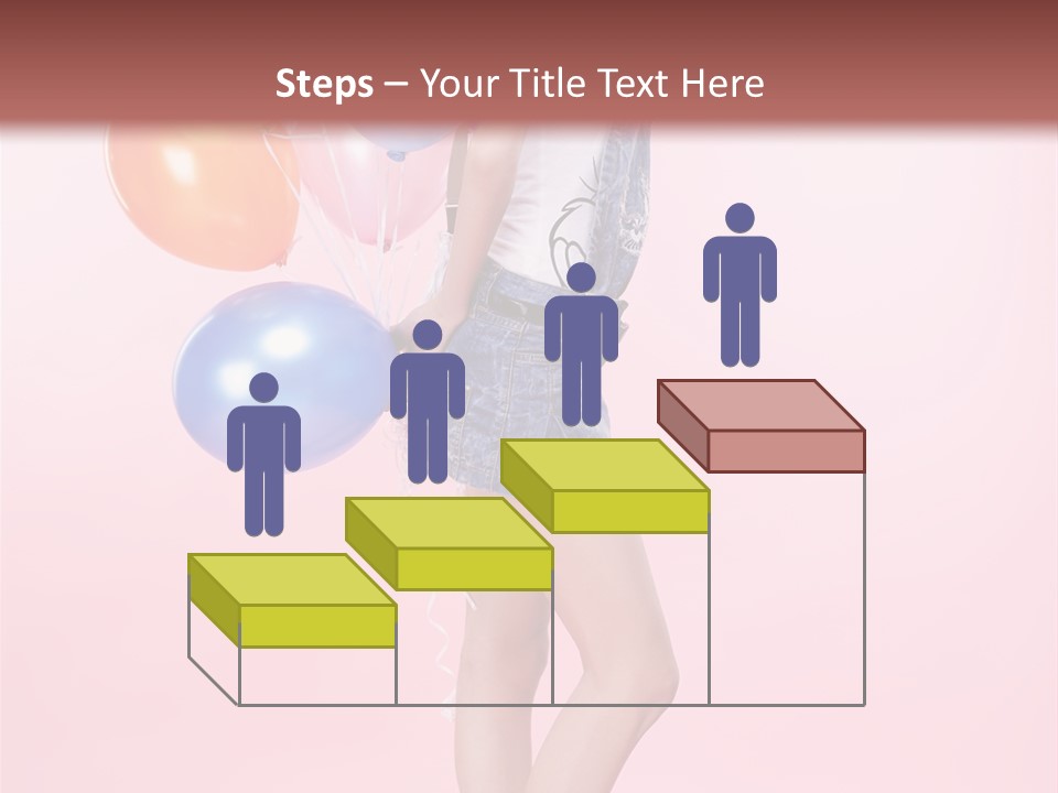 European Helium Lovely PowerPoint Template