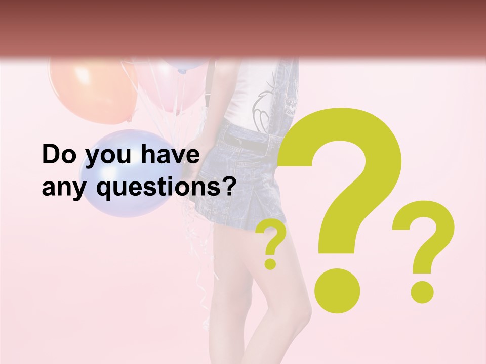 European Helium Lovely PowerPoint Template