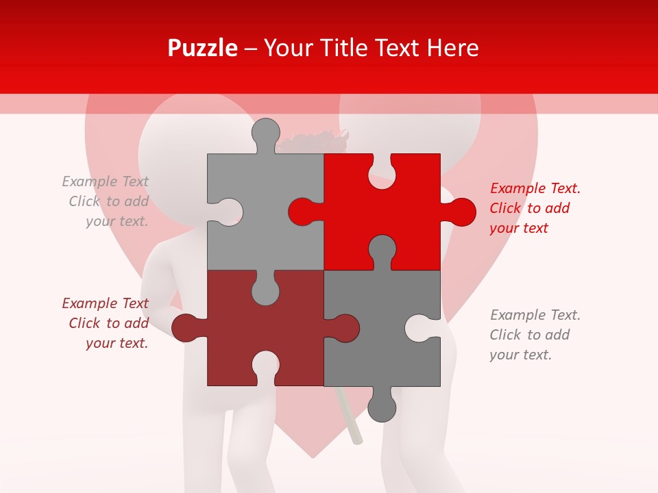 Family Valentine Romantic PowerPoint Template