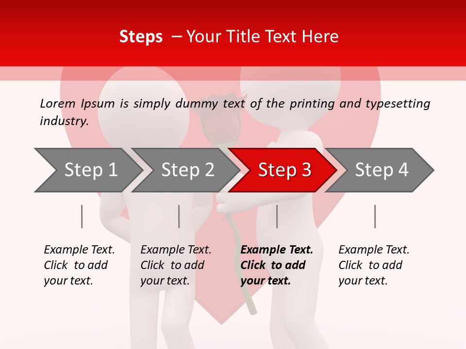 Family Valentine Romantic PowerPoint Template