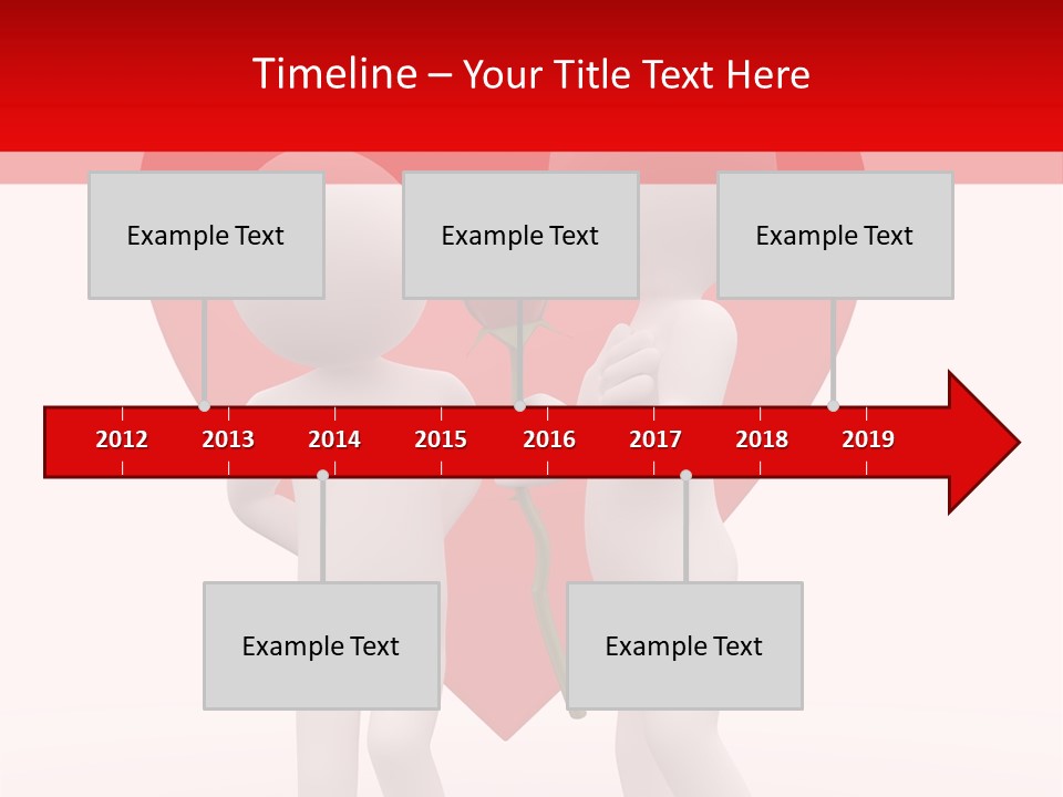 Family Valentine Romantic PowerPoint Template