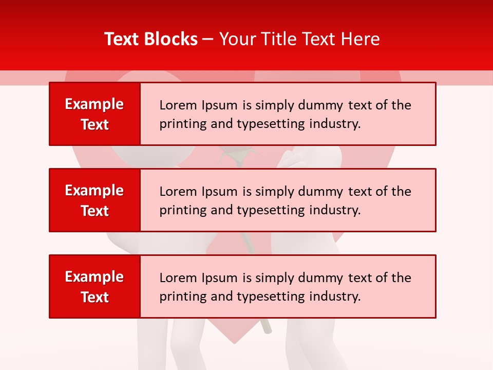 Family Valentine Romantic PowerPoint Template