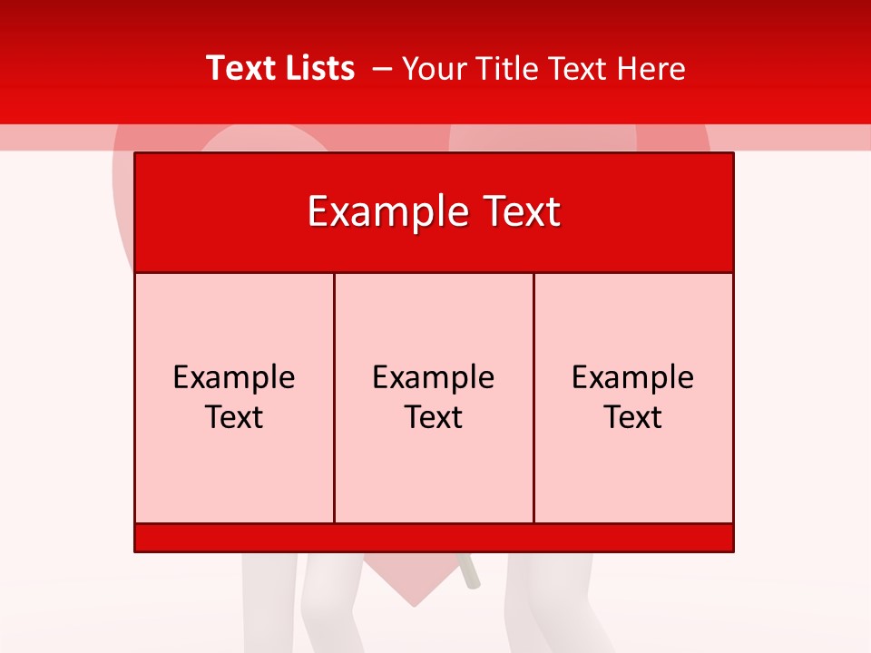 Family Valentine Romantic PowerPoint Template