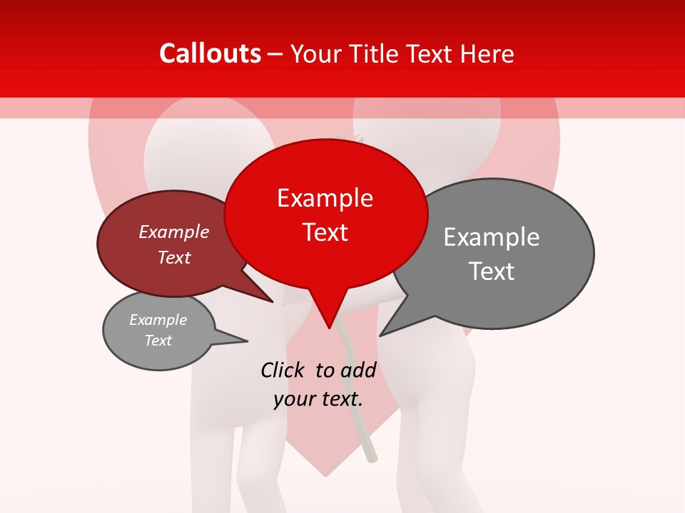 Family Valentine Romantic PowerPoint Template