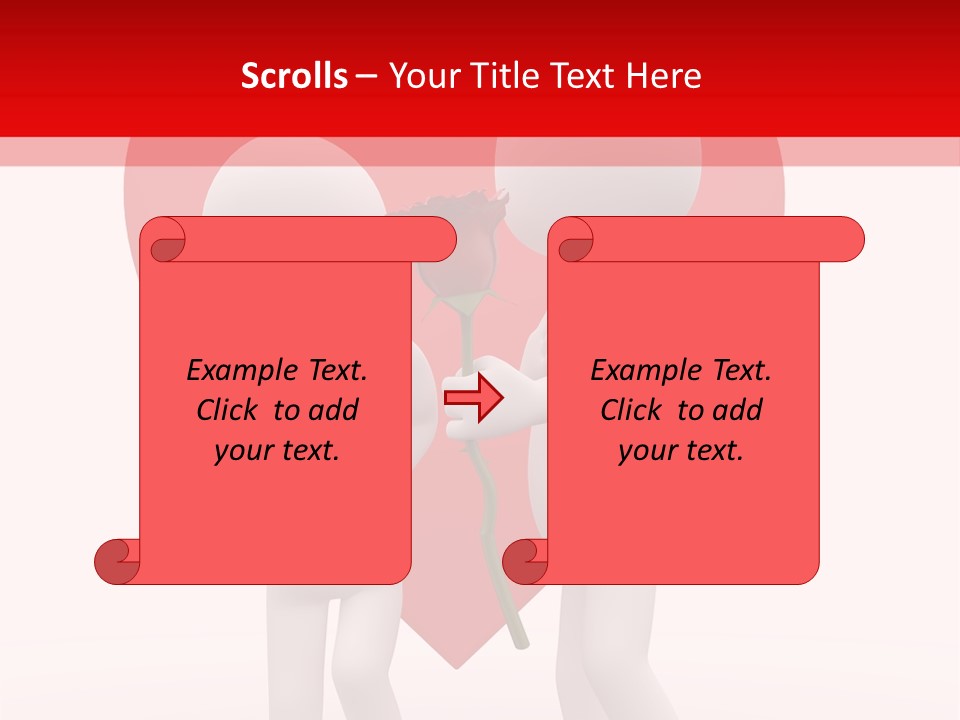 Family Valentine Romantic PowerPoint Template