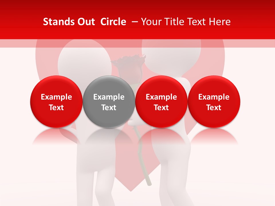 Family Valentine Romantic PowerPoint Template