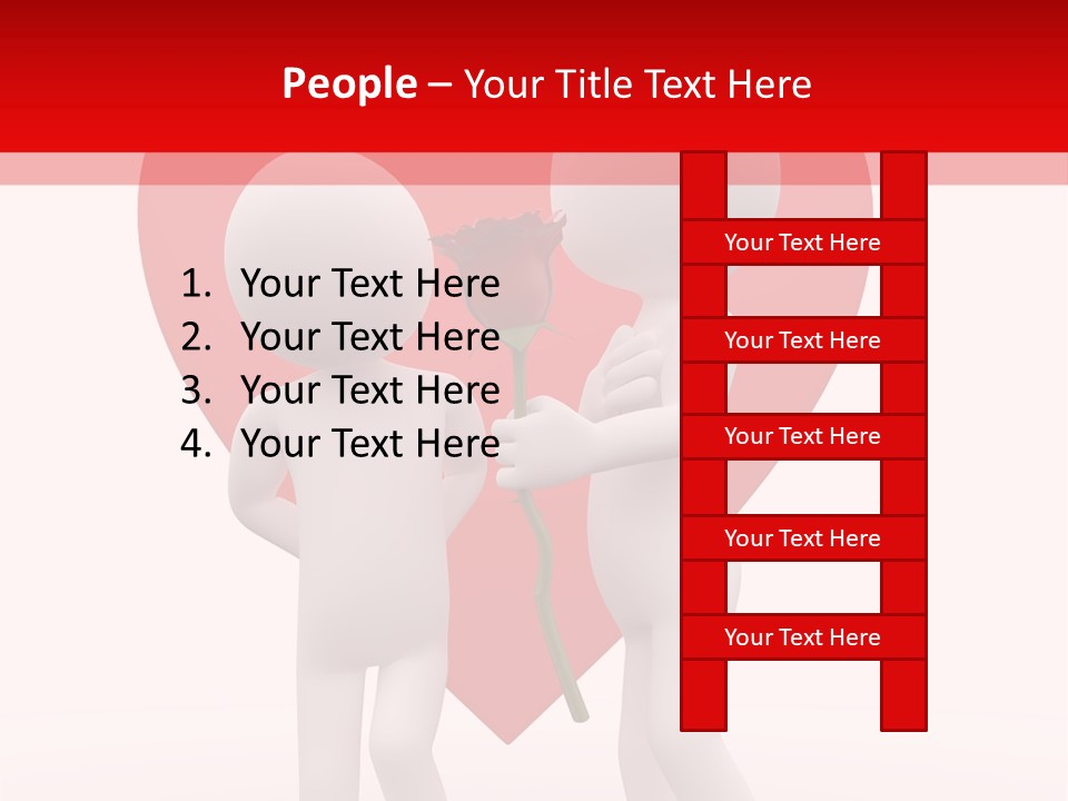 Family Valentine Romantic PowerPoint Template