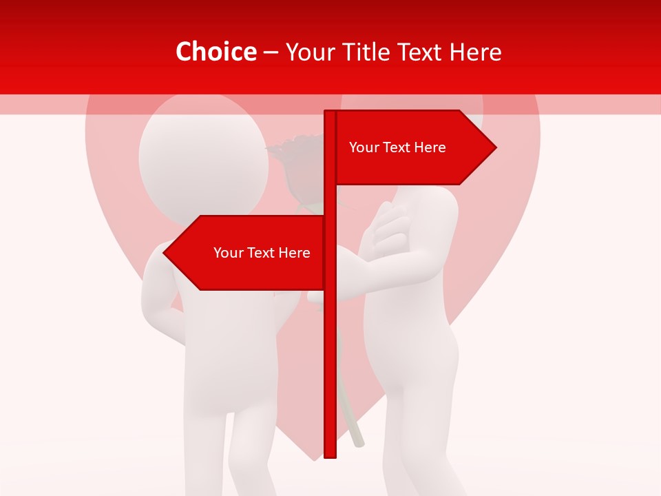 Family Valentine Romantic PowerPoint Template