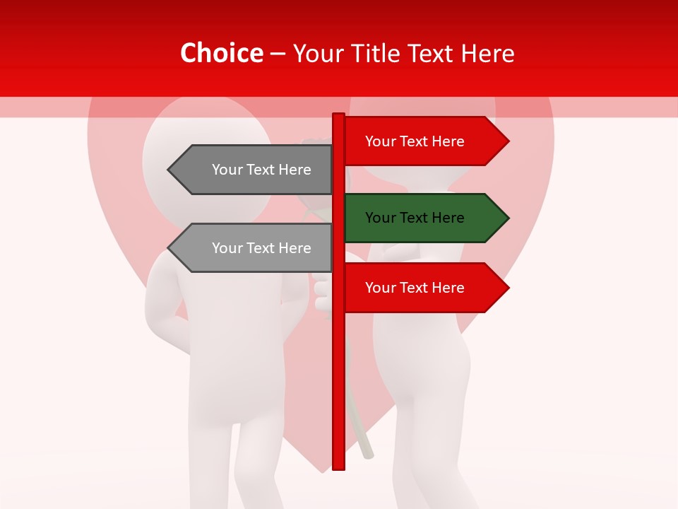 Family Valentine Romantic PowerPoint Template