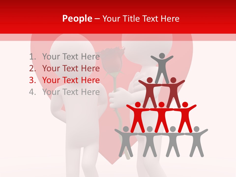 Family Valentine Romantic PowerPoint Template