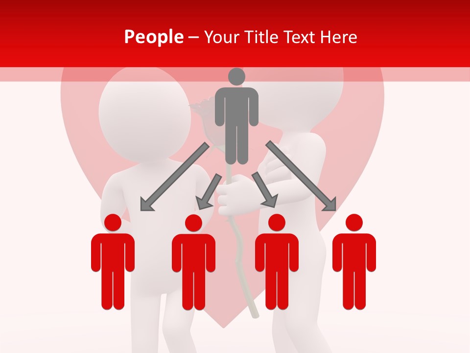 Family Valentine Romantic PowerPoint Template