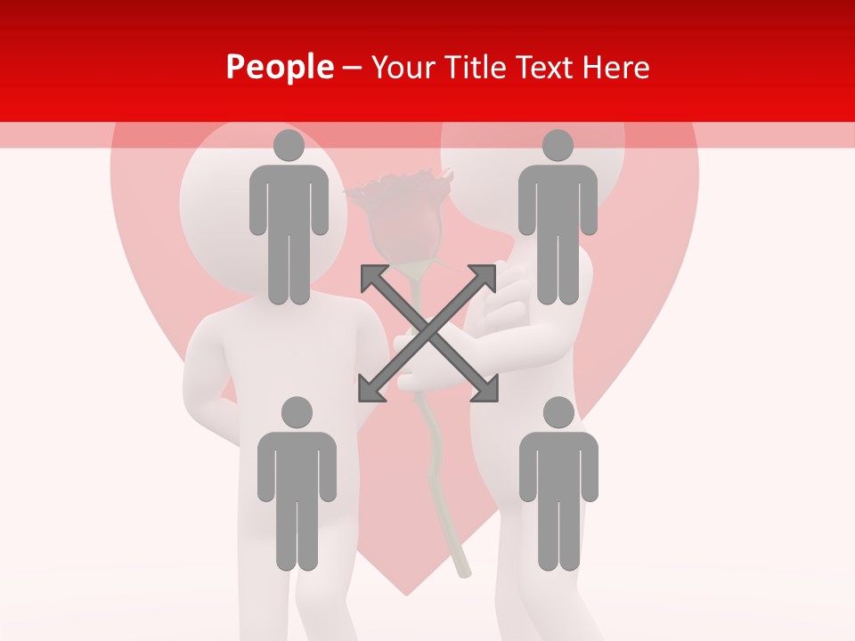 Family Valentine Romantic PowerPoint Template