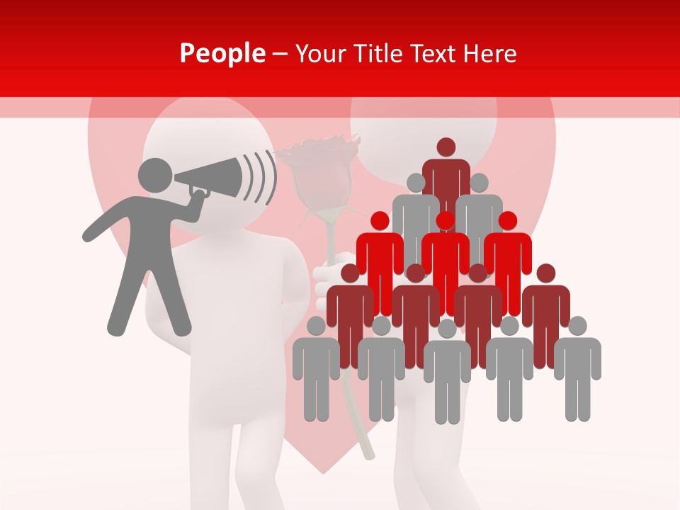 Family Valentine Romantic PowerPoint Template