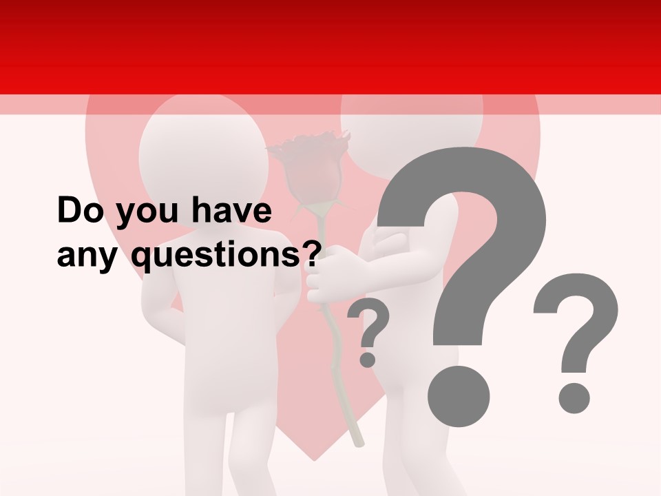 Family Valentine Romantic PowerPoint Template