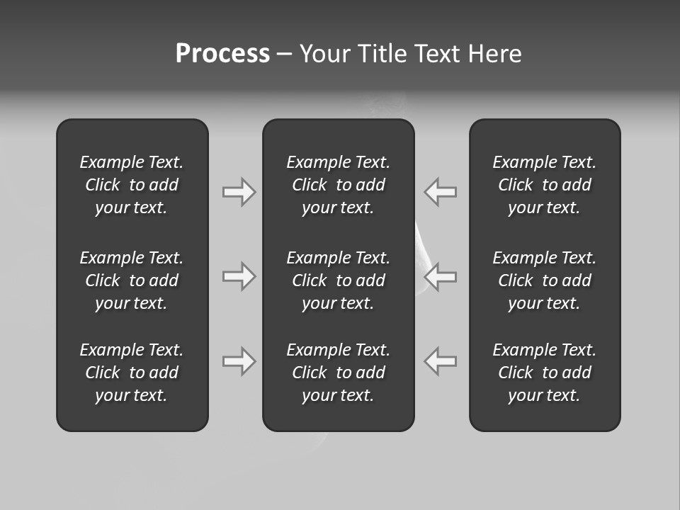 Romantic Black Pensive PowerPoint Template