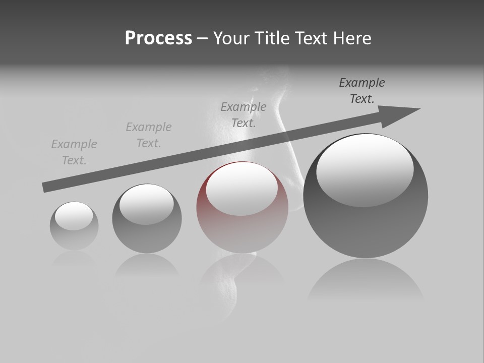 Romantic Black Pensive PowerPoint Template