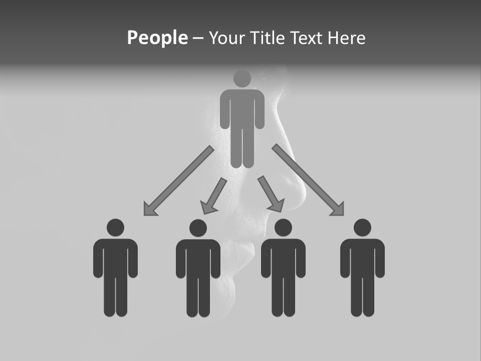 Romantic Black Pensive PowerPoint Template