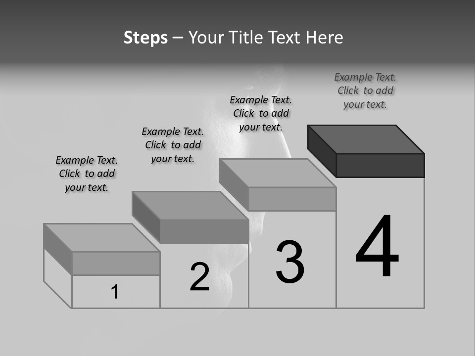 Romantic Black Pensive PowerPoint Template
