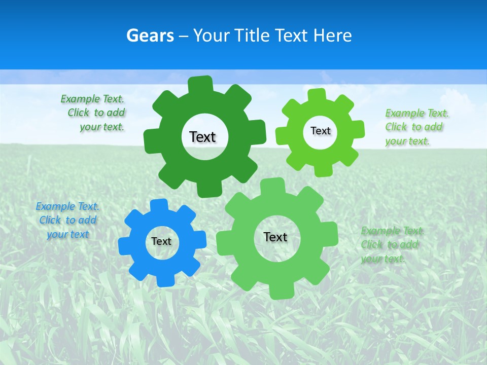 Color Flora Agriculture PowerPoint Template