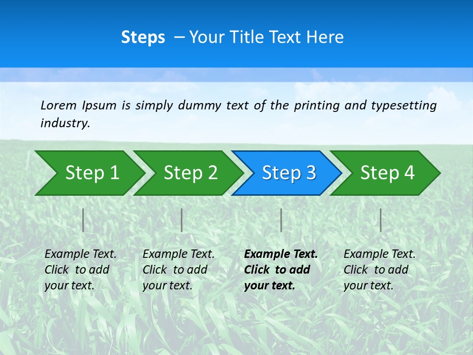 Color Flora Agriculture PowerPoint Template