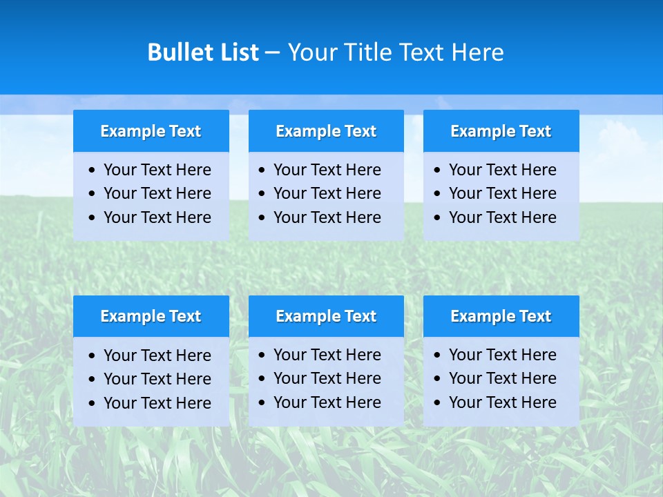 Color Flora Agriculture PowerPoint Template